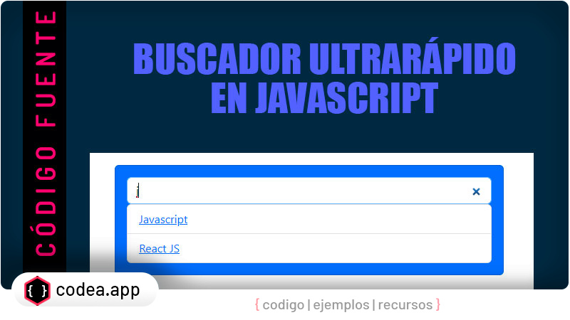 Buscador en Javascript con array asociativos