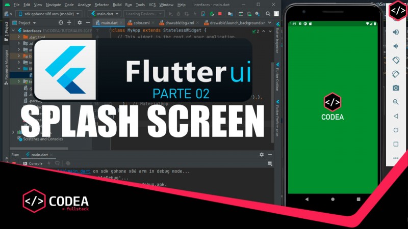 Diseño de Splash Screen