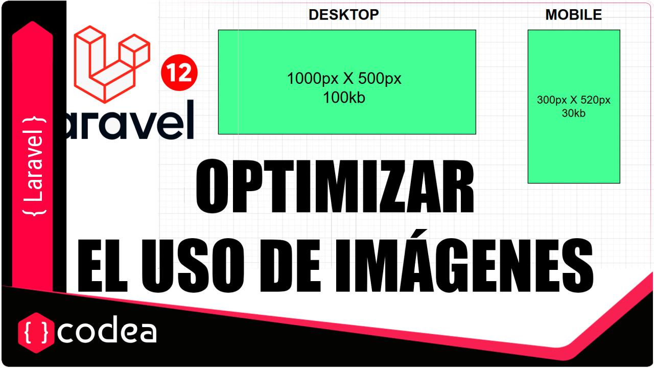 Optimizar el uso de imágenes desktop o mobile