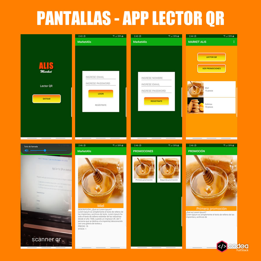 App Lector QR en Android