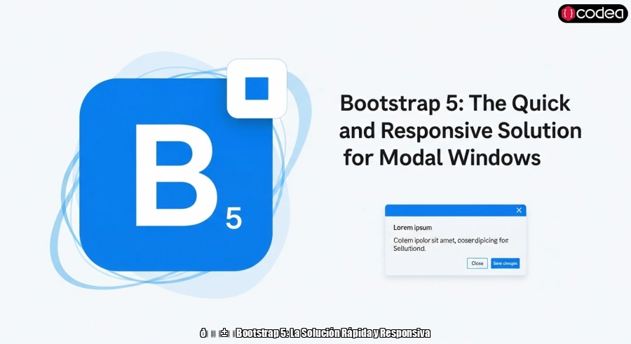 🅱️ Bootstrap 5: La Solución Rápida y Responsiva