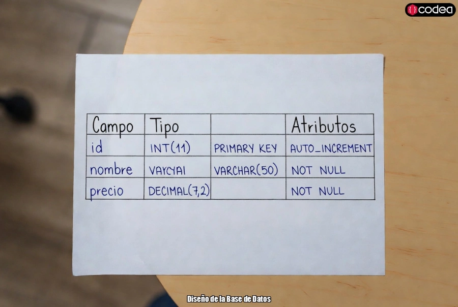 Diseño de la Base de Datos