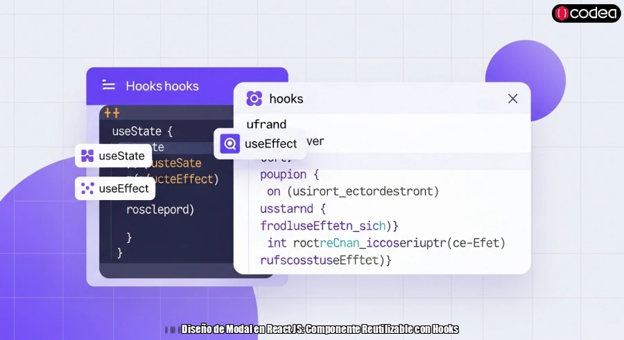 ⚛️ Diseño de Modal en React JS: Componente Reutilizable con Hooks