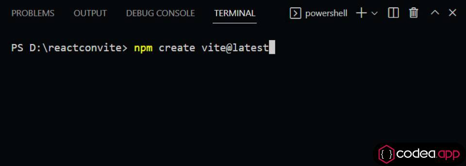 Instalar React con Vite