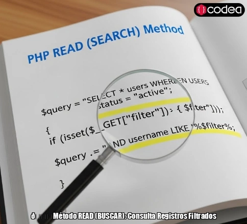 🔍 Método READ (BUSCAR): Consulta Registros Filtrados
