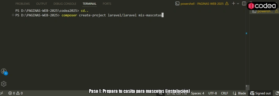 Paso 1: Prepara tu casita para mascotas (instalación)