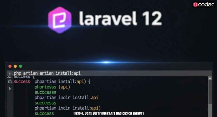 Paso 3: Configurar Rutas API Básicas en Laravel