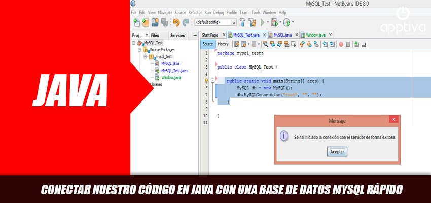 Código java para conectar a base de datos