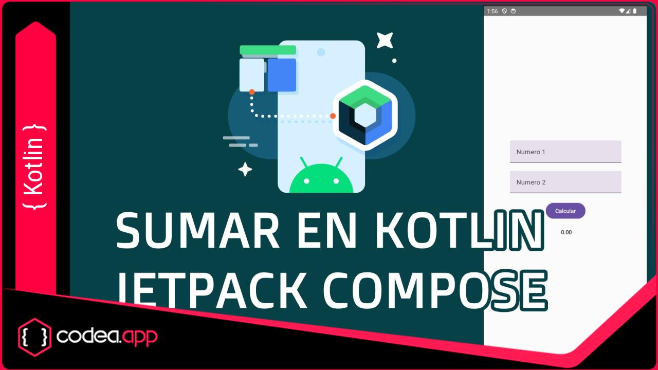 ¿Cómo sumar en Android con Kotlin JetPack Compose?