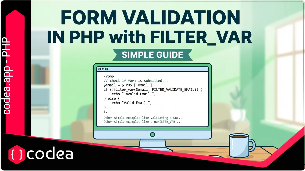 Validación de Formularios en PHP: Guía Completa con filter_input() y filter_var()